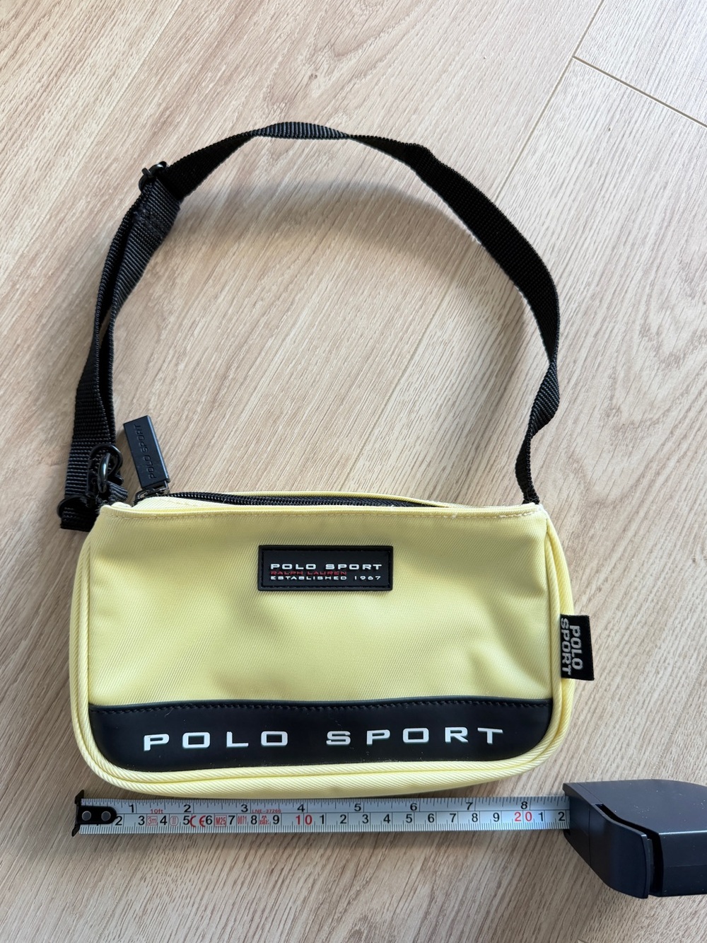 Ralph Lauren Yellow Crossbody Bag by Polo by Ralph Lauren